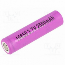 Akumuliatorius 16650 3.7V 2500mAh Li-Ion Sanyo